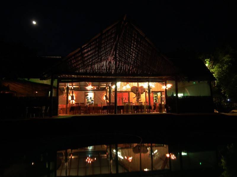 pero un momento despues cayo la noche